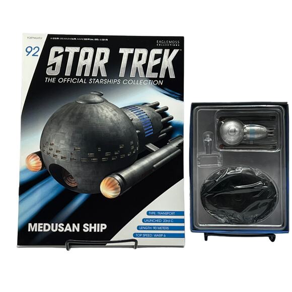 Star Trek Other - Eaglemoss 2018 Star Trek Medusan Ship Diecast Starship 92